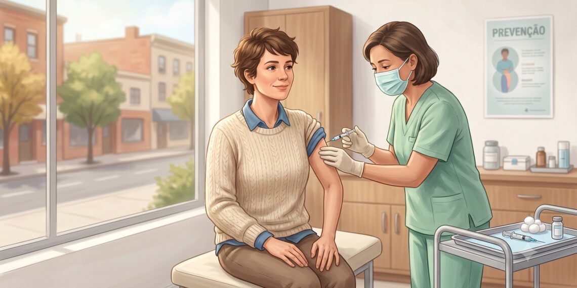 Vacinação contra gripe ajuda a reduzir casos graves durante a circulação de vírus respiratórios.