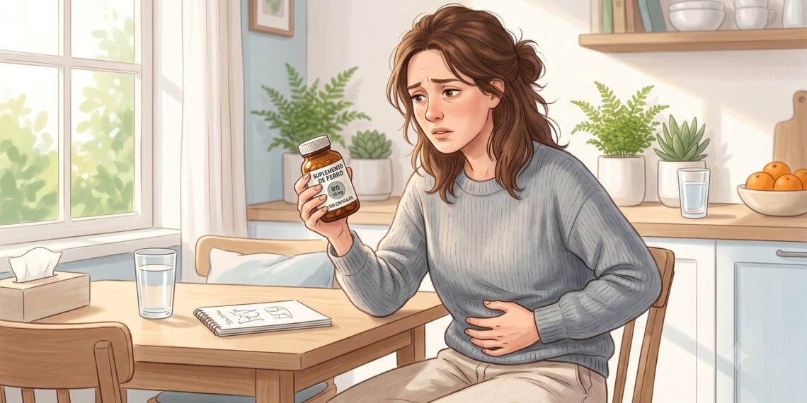 A anemia que não melhora com ferro pode estar relacionada a alterações no estômago.