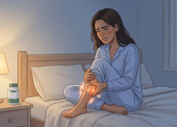 Câimbras noturnas em uma perna podem ter causas musculares, circulatórias ou nutricionais.