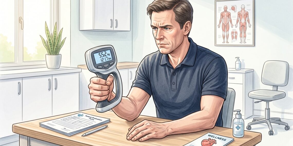 A força de preensão pode ser uma pista simples sobre saúde muscular e longevidade.