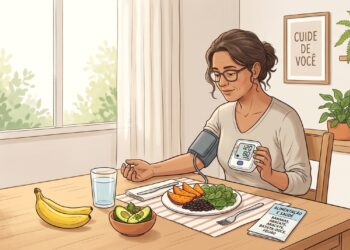Aumentar o potássio pela alimentação pode ajudar no controle da pressão arterial.