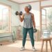 A creatina combinada ao treino de força pode ajudar mulheres após a menopausa a preservar a força muscular.