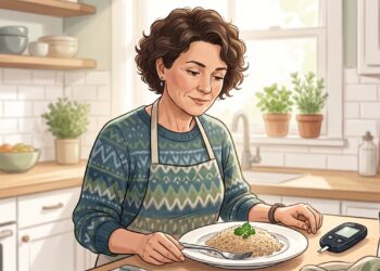 Arroz com mais amido resistente pode reduzir o pico de glicose após a refeição.