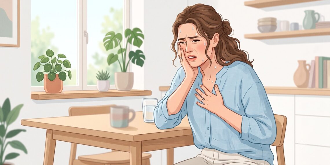 Suor frio e dor no maxilar ou nas costas podem ser sinais de infarto.