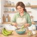 Banana verde e aveia podem fornecer prebióticos para apoiar a microbiota.