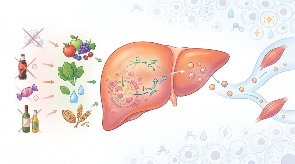 Reduzir açúcar, álcool e excesso de calorias ajuda a diminuir a produção de triglicerídeos.