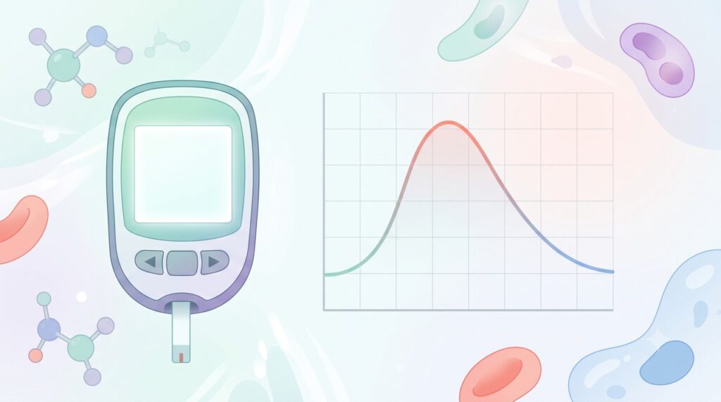 A hipoglicemia reativa ocorre quando a glicose cai algumas horas após a refeição.