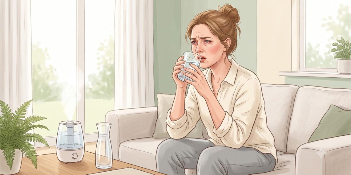 Boca e olhos constantemente secos podem ser sinais da síndrome de Sjögren.