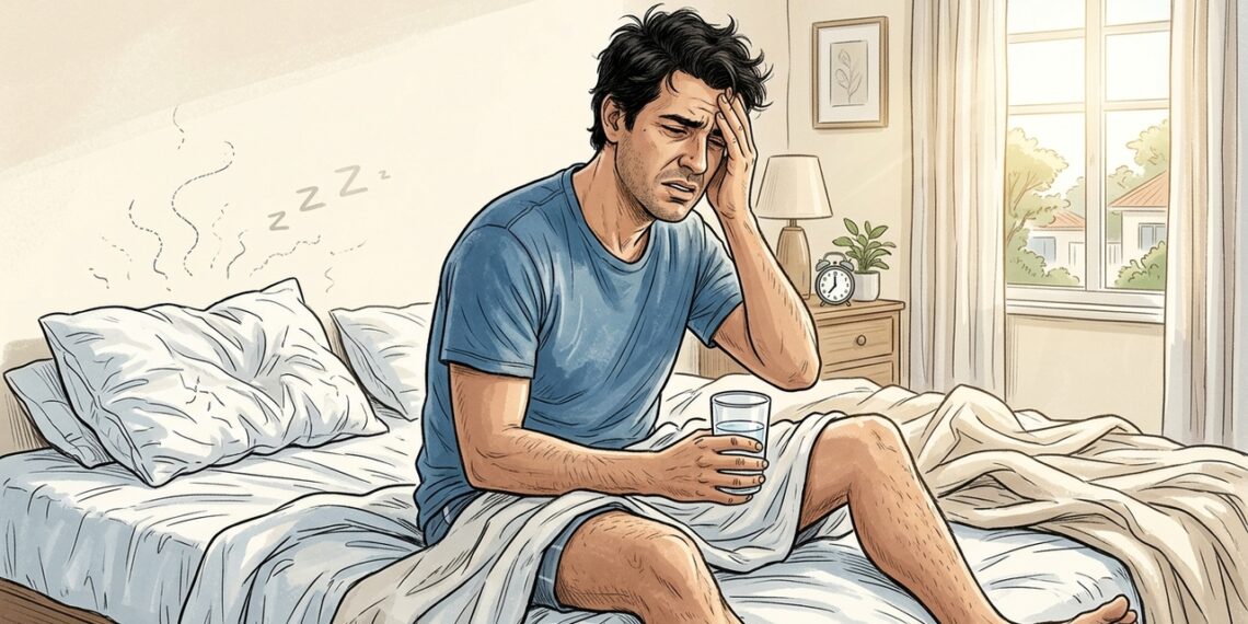 Acordar com boca seca e dor de cabeça não é só dormir mal: pode ser sinal de apneia do sono