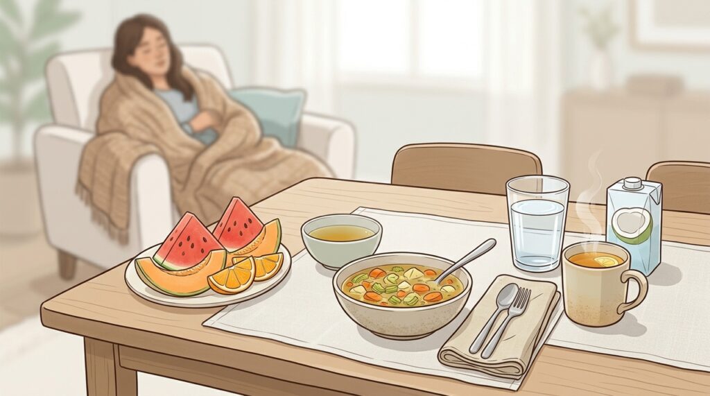 Devo me forçar a comer quando estou doente ou devo respeitar a falta de apetite?