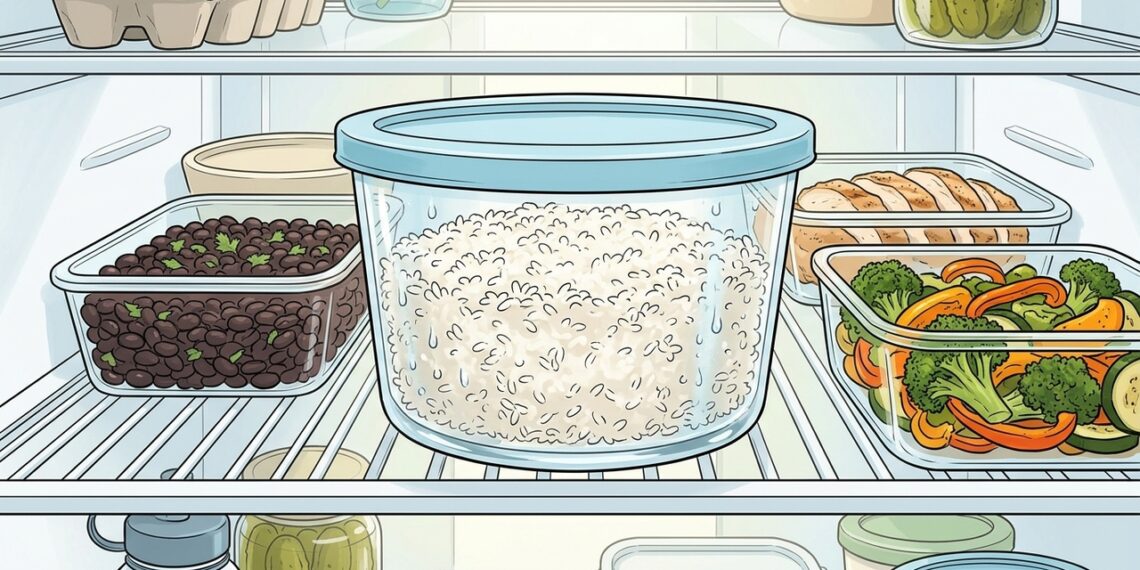 Arroz cozido e resfriado muda a resposta da glicose? O truque alimentar que voltou ao radar