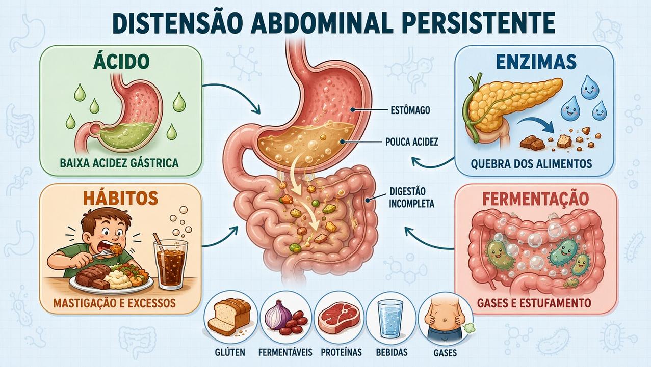 Baixa acidez, enzimas, hábitos e fermentação explicam pilares do estufamento.