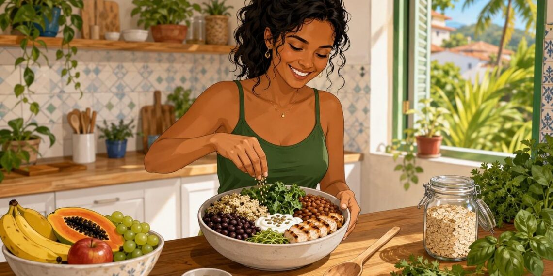 A grande maioria das pessoas se foca em ovos e carne quando pensa em proteína, mas é importante variar a fonte alimentar para também incorporar fibras e cuidar bem da microbiota