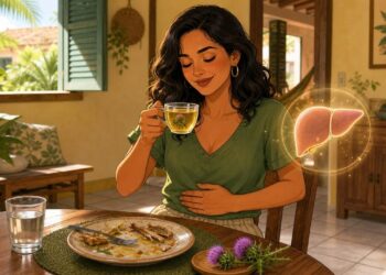 A melhor planta para apoiar a saúde do fígado e reduzir o inchaço abdominal naturalmente todos os dias