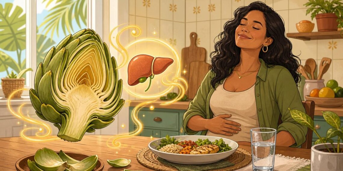 A melhor planta para apoiar a saúde do fígado e reduzir o inchaço abdominal naturalmente de forma segura