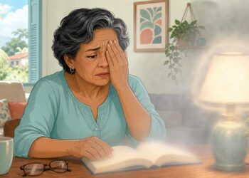 A visão embaçada e a sensação de névoa nos olhos nem sempre são cansaço, podem ser um sinal precoce de catarata