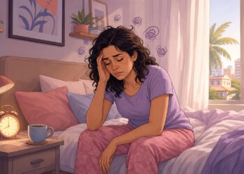 Acordar cansado mesmo dormindo bem nem sempre é preguiça, pode ser um sinal de cortisol desregulado pelo estresse crônico