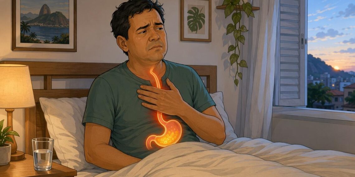 Acordar com a boca amarga e ardência no peito com frequência pode ser um dos primeiros sinais de refluxo noturno