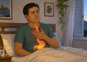 Acordar com a boca amarga e ardência no peito com frequência pode ser um dos primeiros sinais de refluxo noturno
