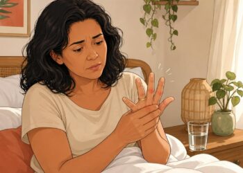 Acordar com as mãos inchadas e os dedos difíceis de fechar nem sempre é postura, pode ser retenção de líquidos ou artrite inicial