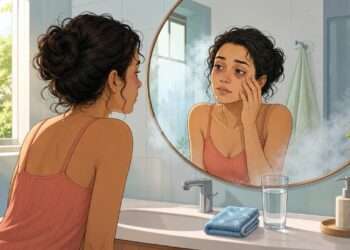 Acordar com os olhos inchados e as olheiras marcadas com frequência pode ser um dos primeiros sinais de retenção de líquido ou má qualidade do sono