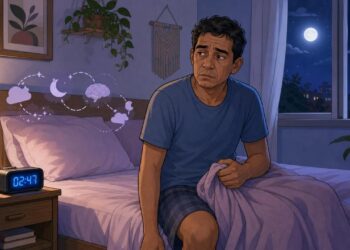 Acordar várias vezes durante toda a noite nem sempre representa ansiedade emocional acumulada: às vezes é o primeiro sinal claro do sono profundo fragmentado