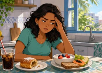 Alterações de humor ao longo do dia nem sempre são só estresse: podem estar ligadas às oscilações de açúcar no sangue e à alimentação