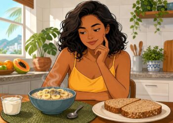 Aveia ou pão integral no café da manhã: qual é melhor para controlar a fome e o açúcar no sangue