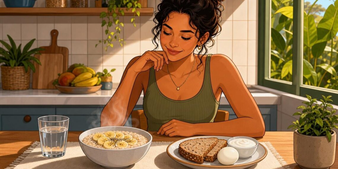 Aveia ou pão integral no café da manhã: qual segura melhor a fome e a glicemia até o almoço