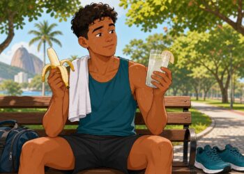 Banana ou água de coco: qual é melhor para repor o potássio e evitar câimbras depois do exercício