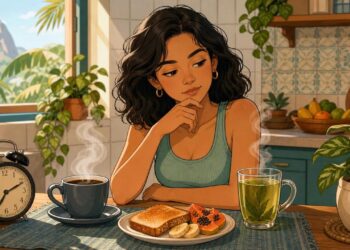 Café ou chá verde pela manhã: qual é melhor para ter energia sem prejudicar o sono da noite