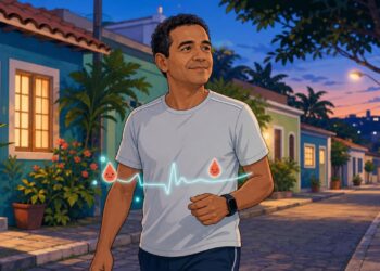 Caminhar antes ou depois do jantar: qual horário controla melhor a glicose após a refeição