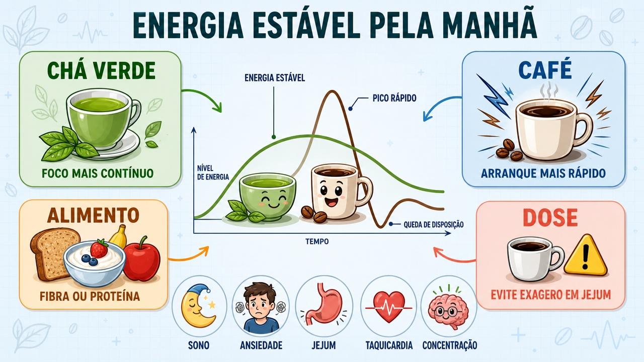 Quatro fatores ajudam a manter energia mais estável com menos oscilações.