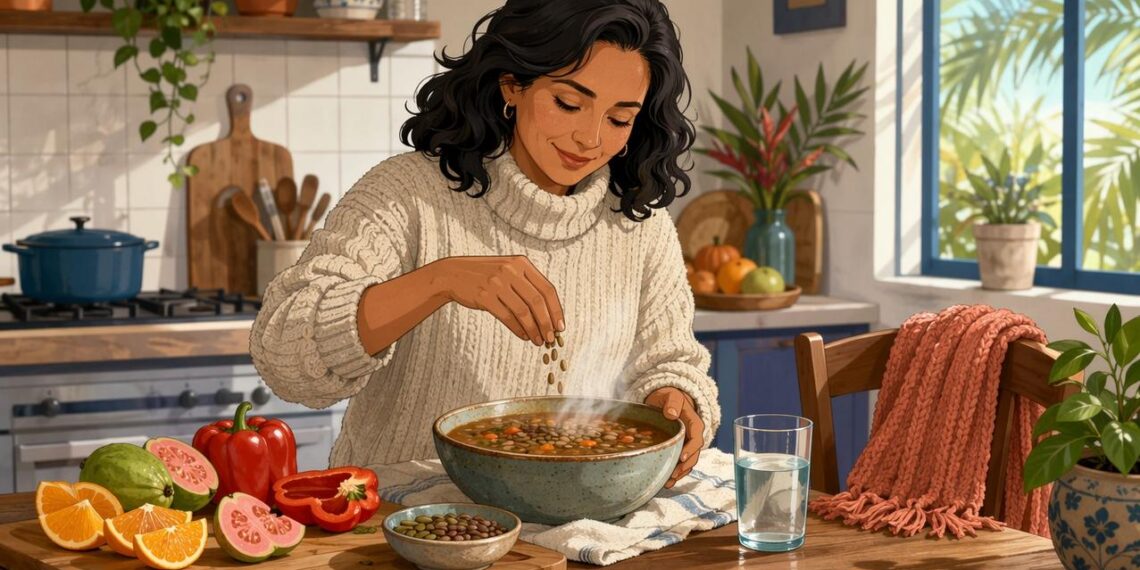 Como fortalecer a imunidade naturalmente no inverno com alimentos ricos em zinco e vitamina C