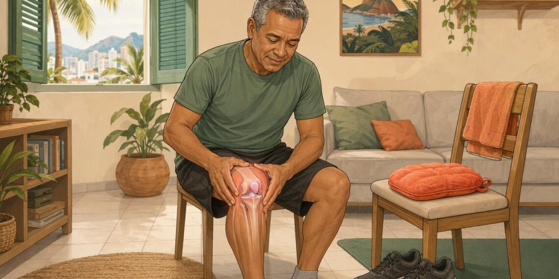 Como regenerar a cartilagem desgastada do joelho para aliviar naturalmente a dor intensa da artrose