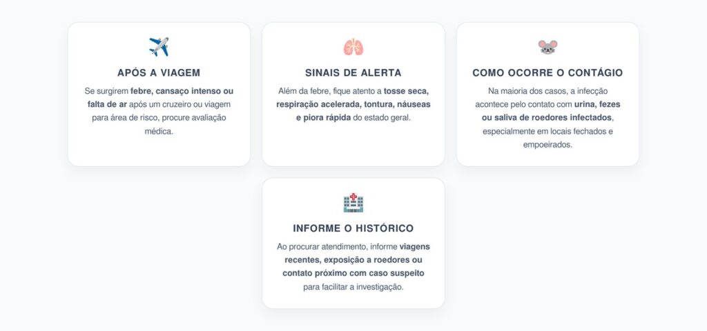 Hantavírus: Febre e Falta de Ar Após Viagem São Sinais que Exigem Avaliação Rápida
