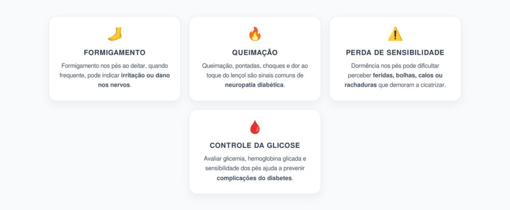 Formigamento nos Pés à Noite: Alerta de Neuropatia Diabética