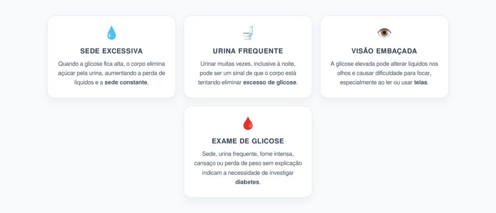 Sede Excessiva e Visão Embaçada: Sintomas de Diabetes que Merecem Atenção