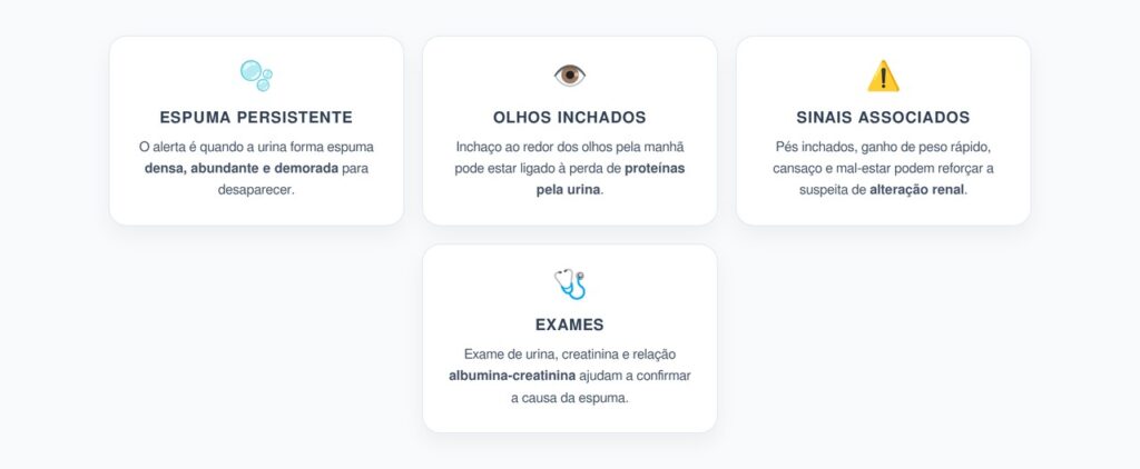 Urina Espumosa e Olhos Inchados: O Alerta Renal que Pode Passar Despercebido