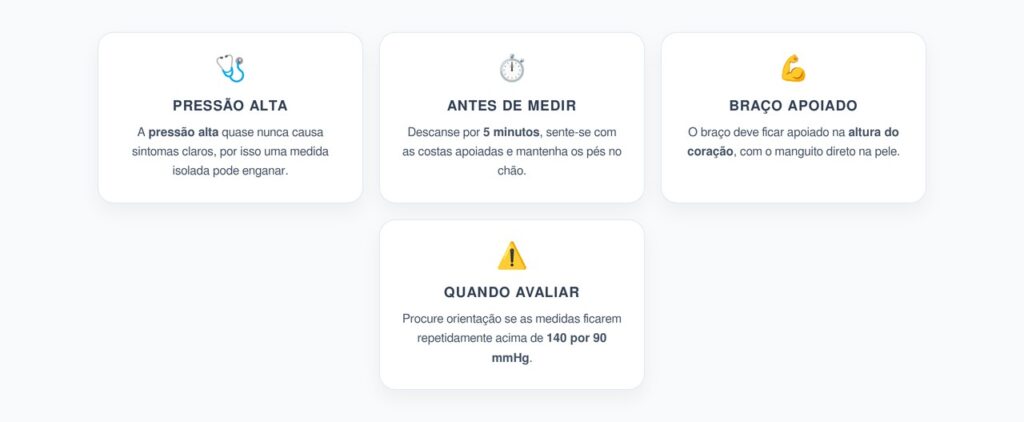 Pressão Alta em Casa: Como Medir Corretamente Antes de Confiar no Número