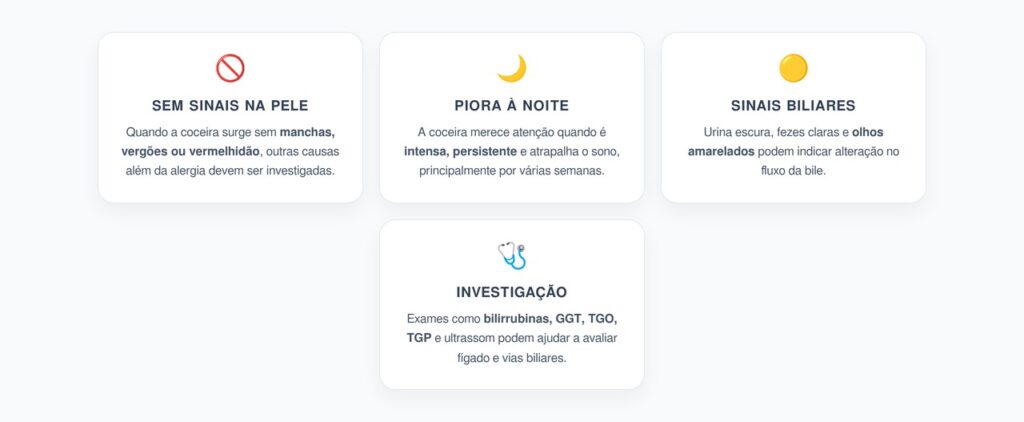 Coceira Sem Alergia: Sinais de Alerta Para Investigar o Fígado