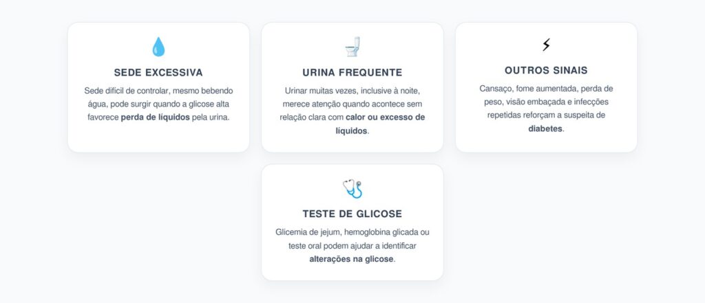 Sede Excessiva e Urina Frequente: Sinais de Diabetes que Não Devem Ser Ignorados