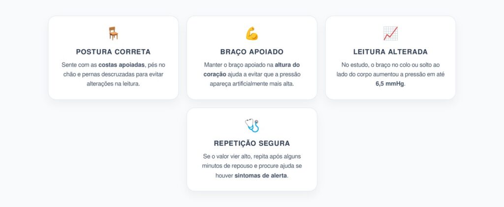 Erros ao Medir a Pressão em Casa: O Detalhe do Braço que Altera o Resultado