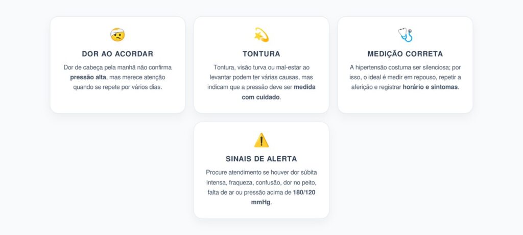 Dor de Cabeça ao Acordar e Tontura: Quando Medir Melhor a Pressão