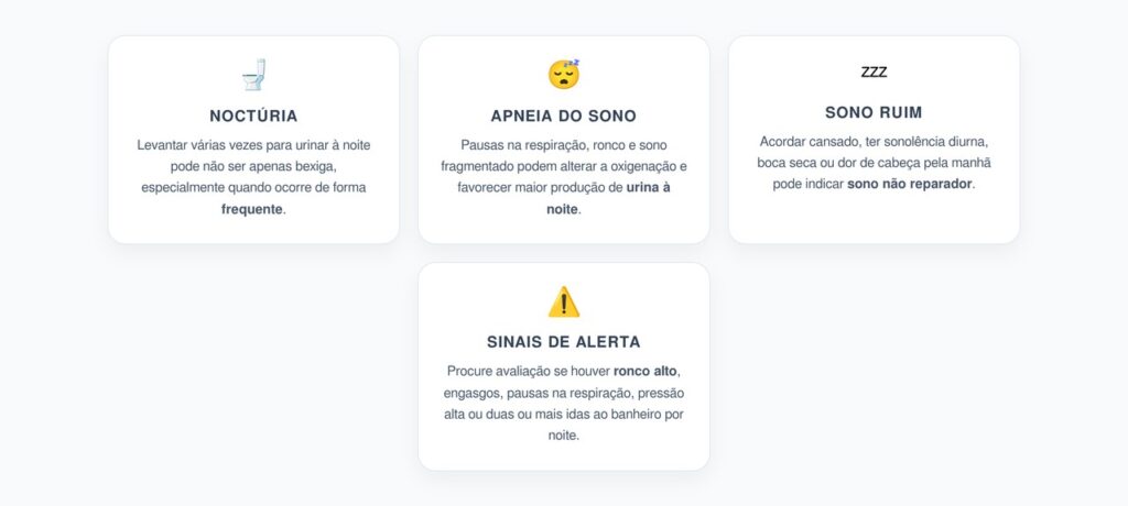 Noctúria e Apneia do Sono: Quando Urinar à Noite Pode Ser Sinal Respiratório