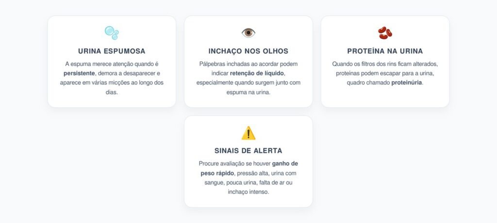 Urina Espumosa e Inchaço nos Olhos: Quando Suspeitar de Proteína na Urina