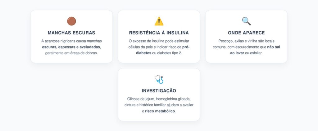 Acantose Nigricans: O Sinal na Pele Que Pode Alertar para Pré-Diabetes