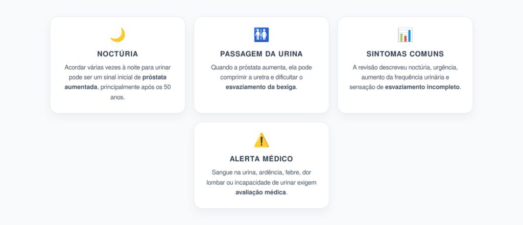 Noctúria e Próstata Aumentada: O Sinal que Acorda Homens à Noite