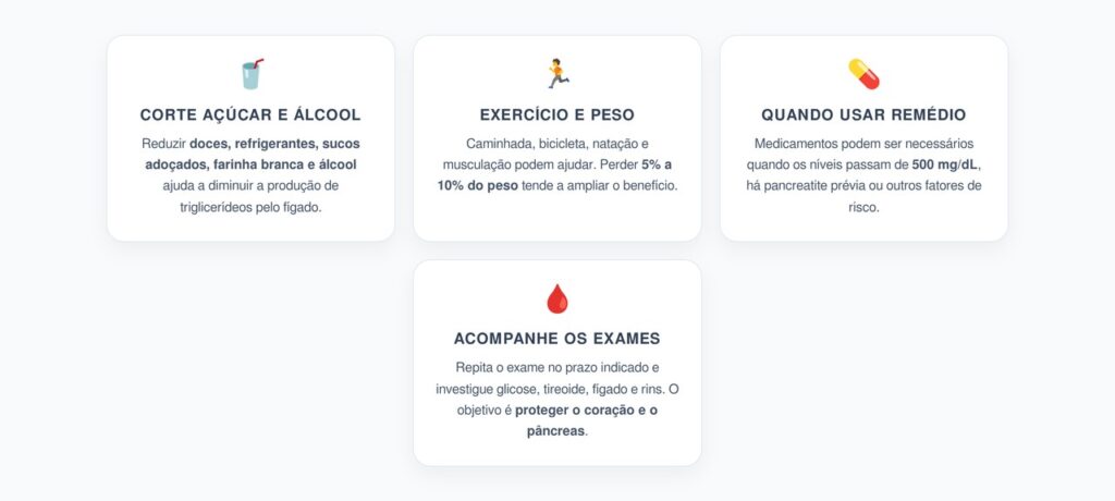 Como Baixar os Triglicerídeos: Hábitos que Funcionam e Quando Usar Remédio