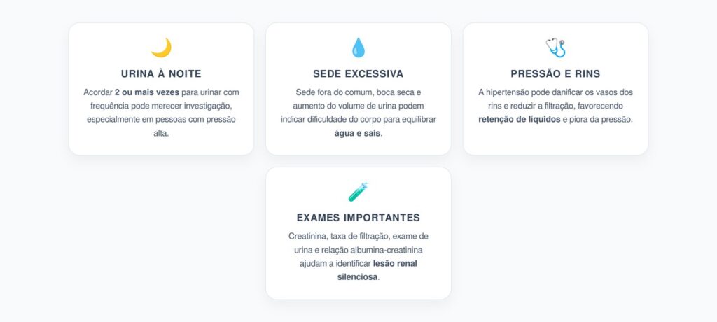 Sede Excessiva e Urina Noturna: Sinais de Alerta para os Rins